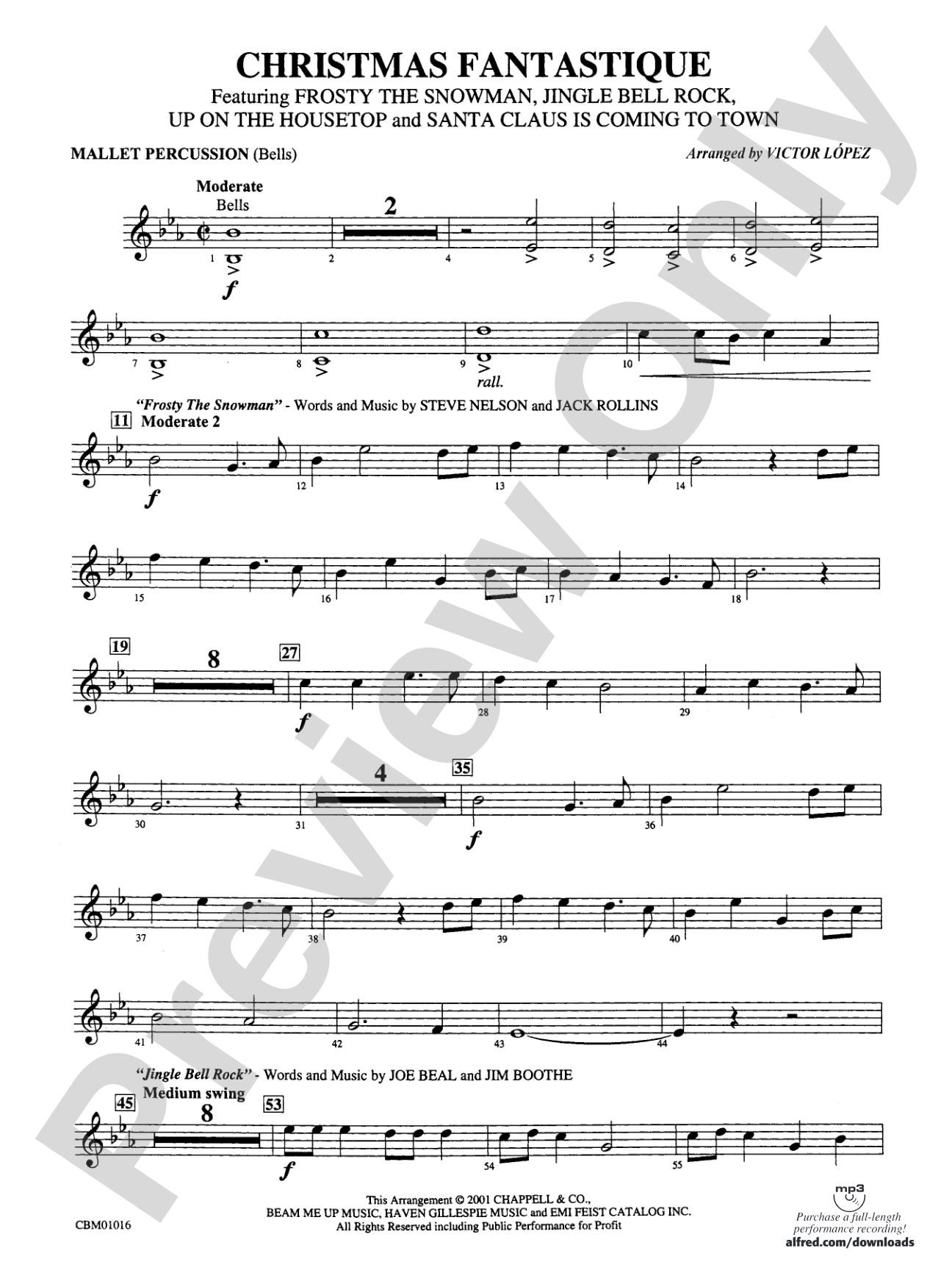 Christmas Fantastique (Medley): Mallets