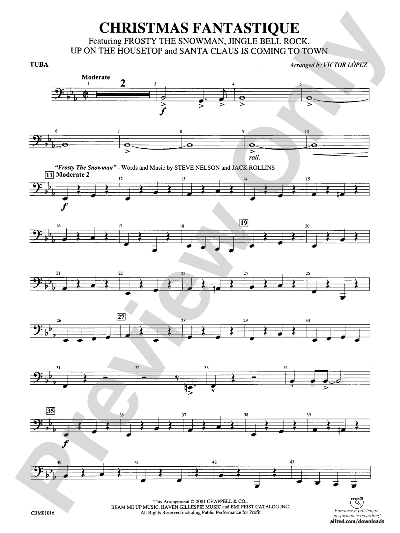 Christmas Fantastique (Medley): Tuba