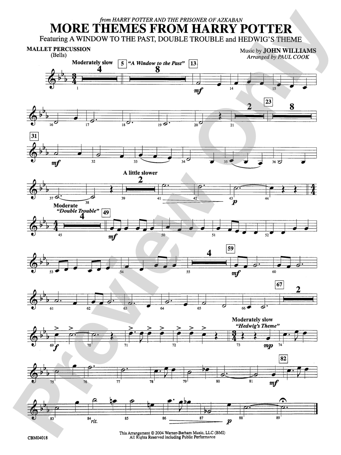 Harry Potter and the Prisoner of Azkaban, More Themes from: Mallets