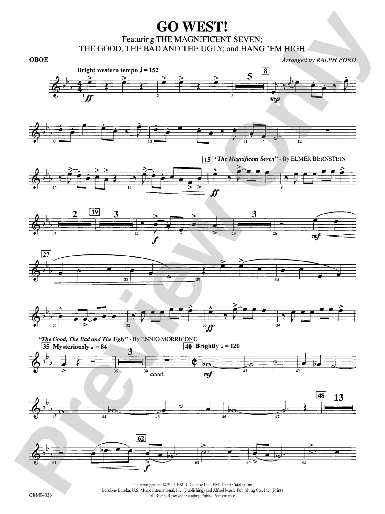 Go West!: Oboe