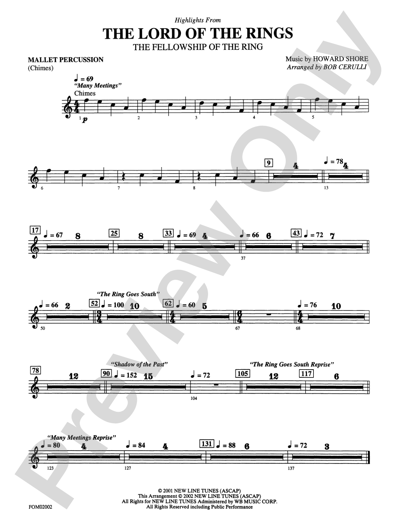The Lord of the Rings: The Fellowship of the Ring: Mallets