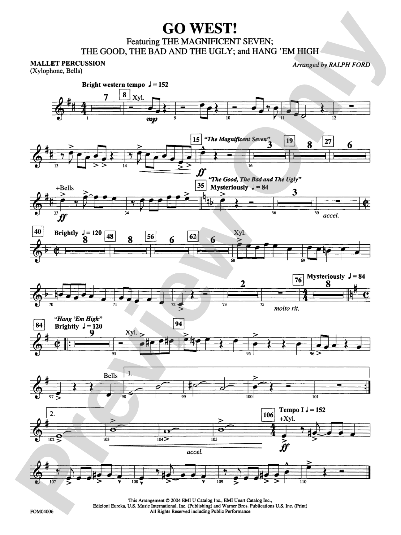Go West! (Medley): Mallets
