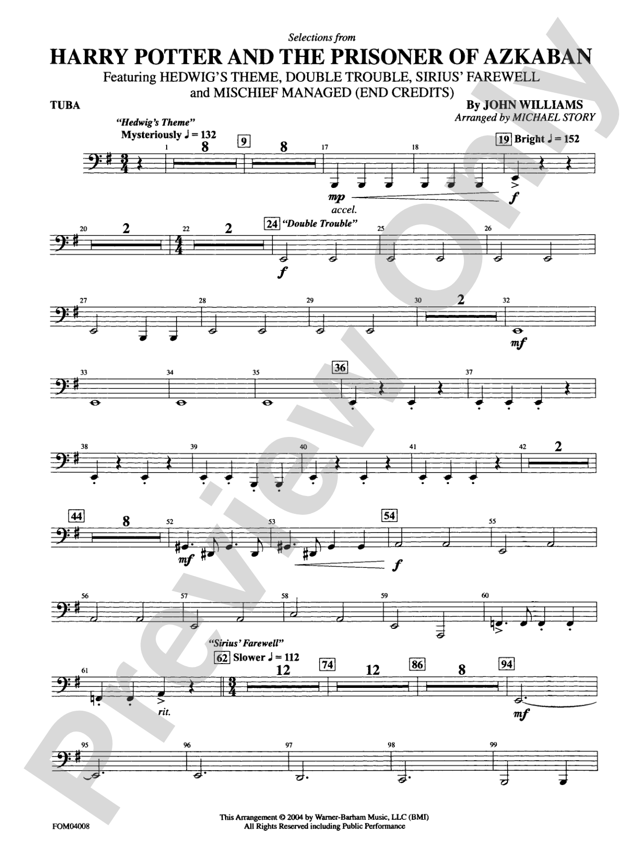 Harry Potter and the Prisoner of Azkaban: Tuba