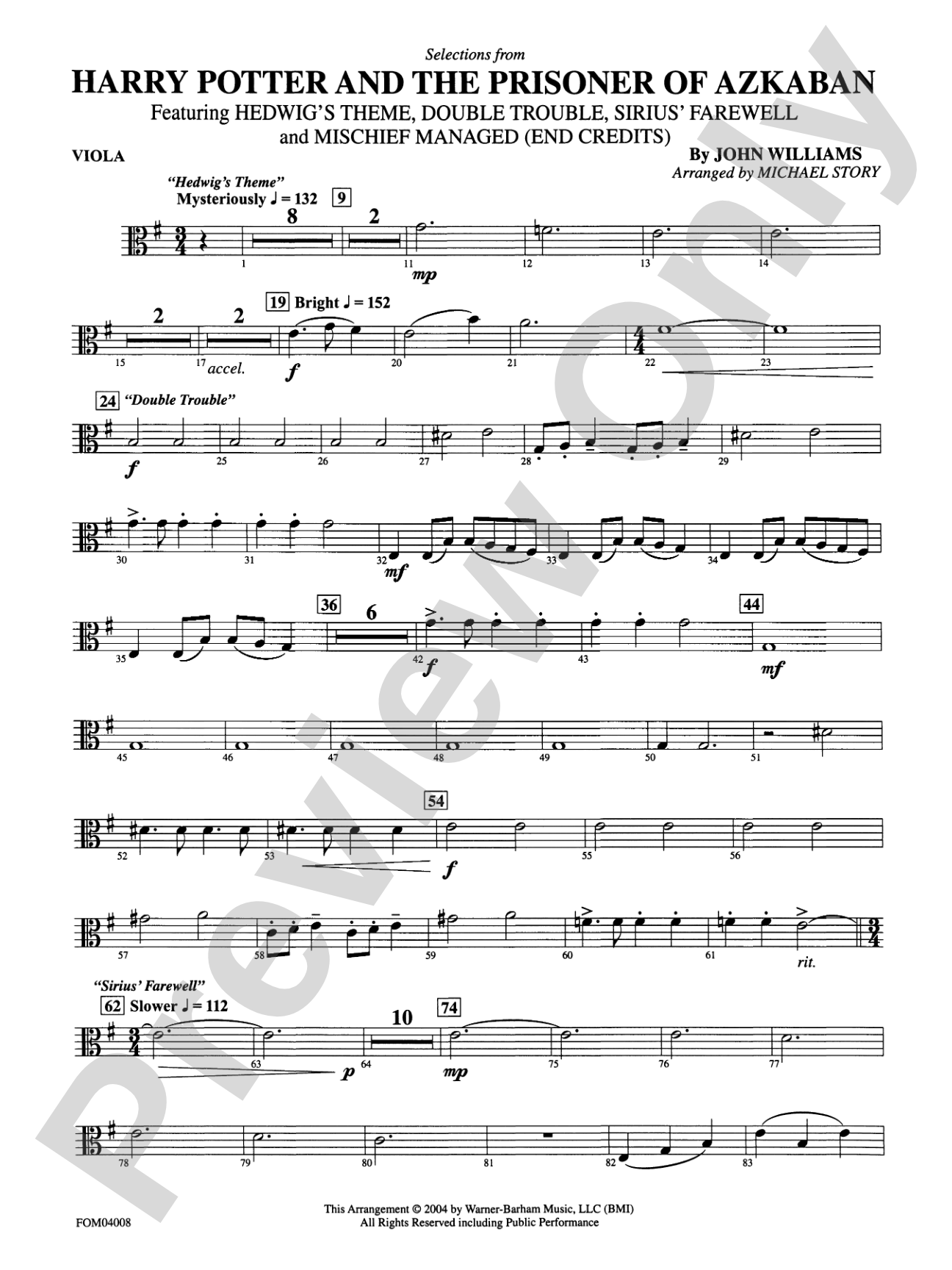 Harry Potter and the Prisoner of Azkaban: Viola