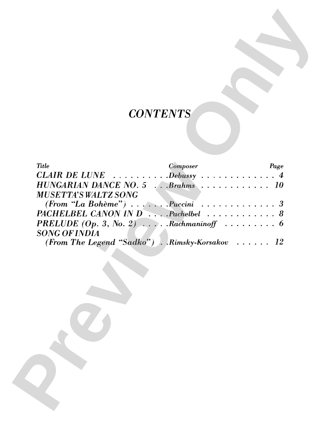 Great Classical Themes: Viola
