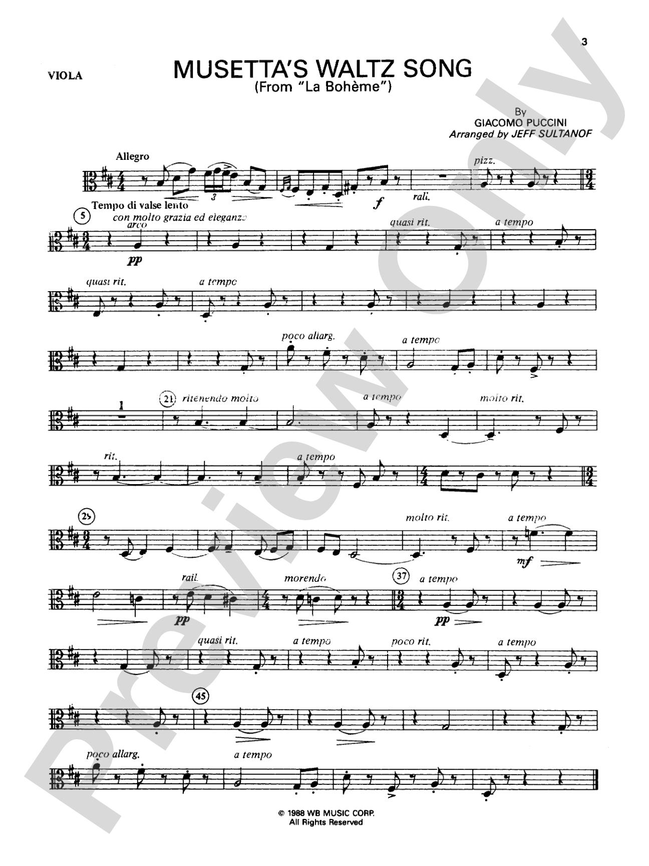 Great Classical Themes: Viola