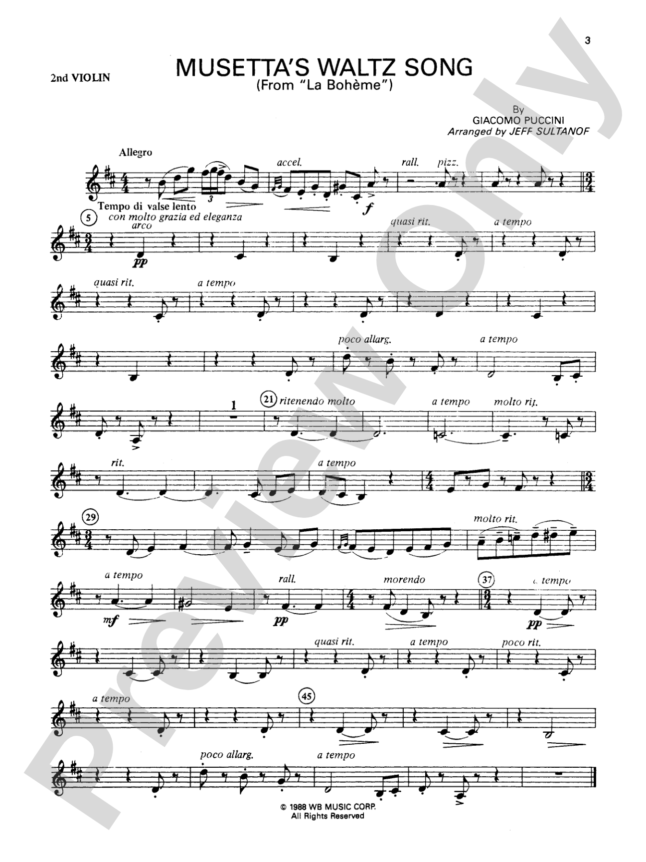 Great Classical Themes: 2nd Violin