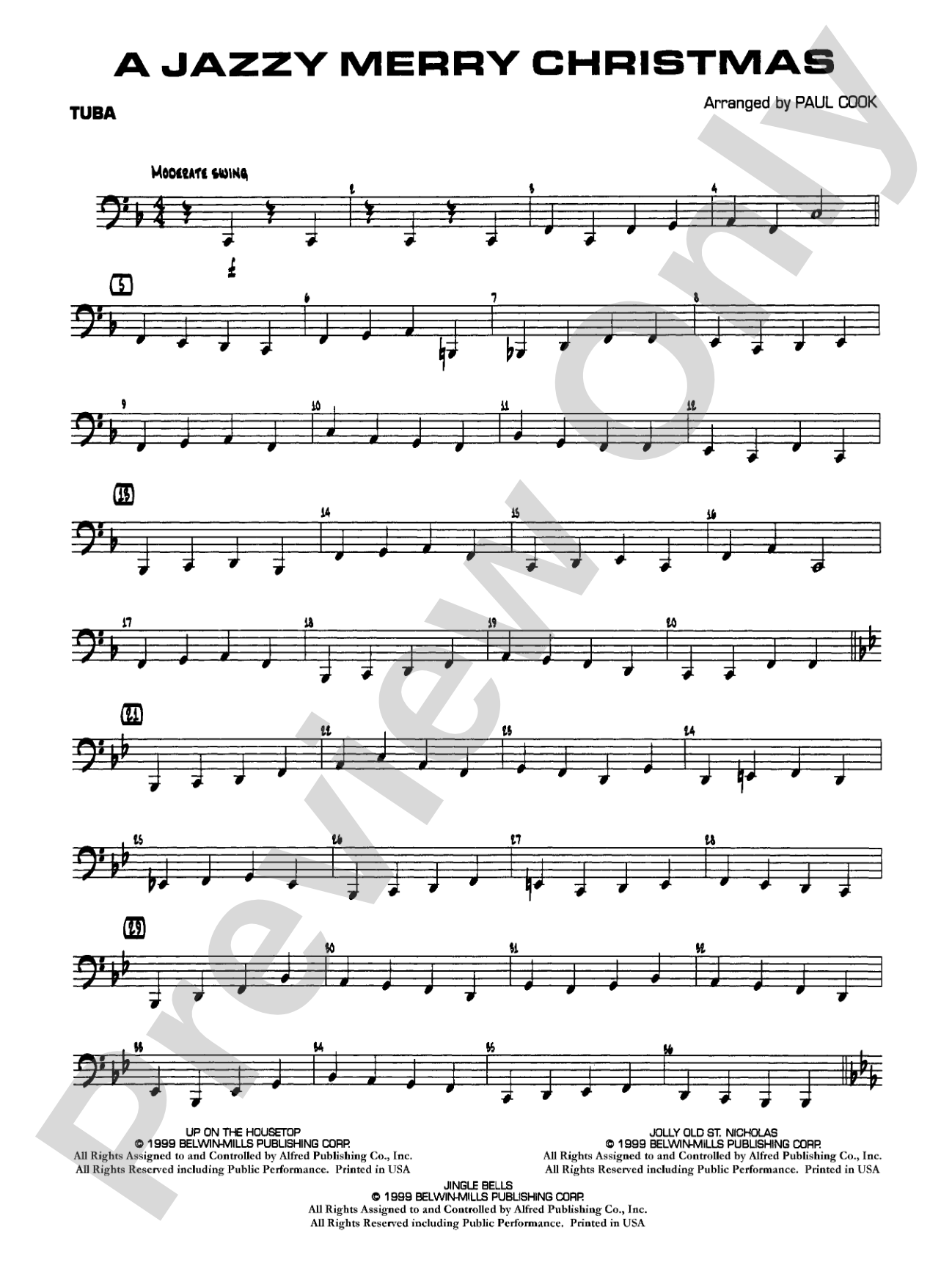 Jazzy Merry Christmas: Tuba