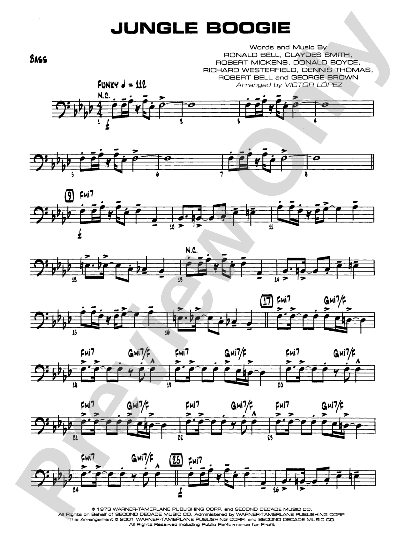 Jungle Boogie: String Bass