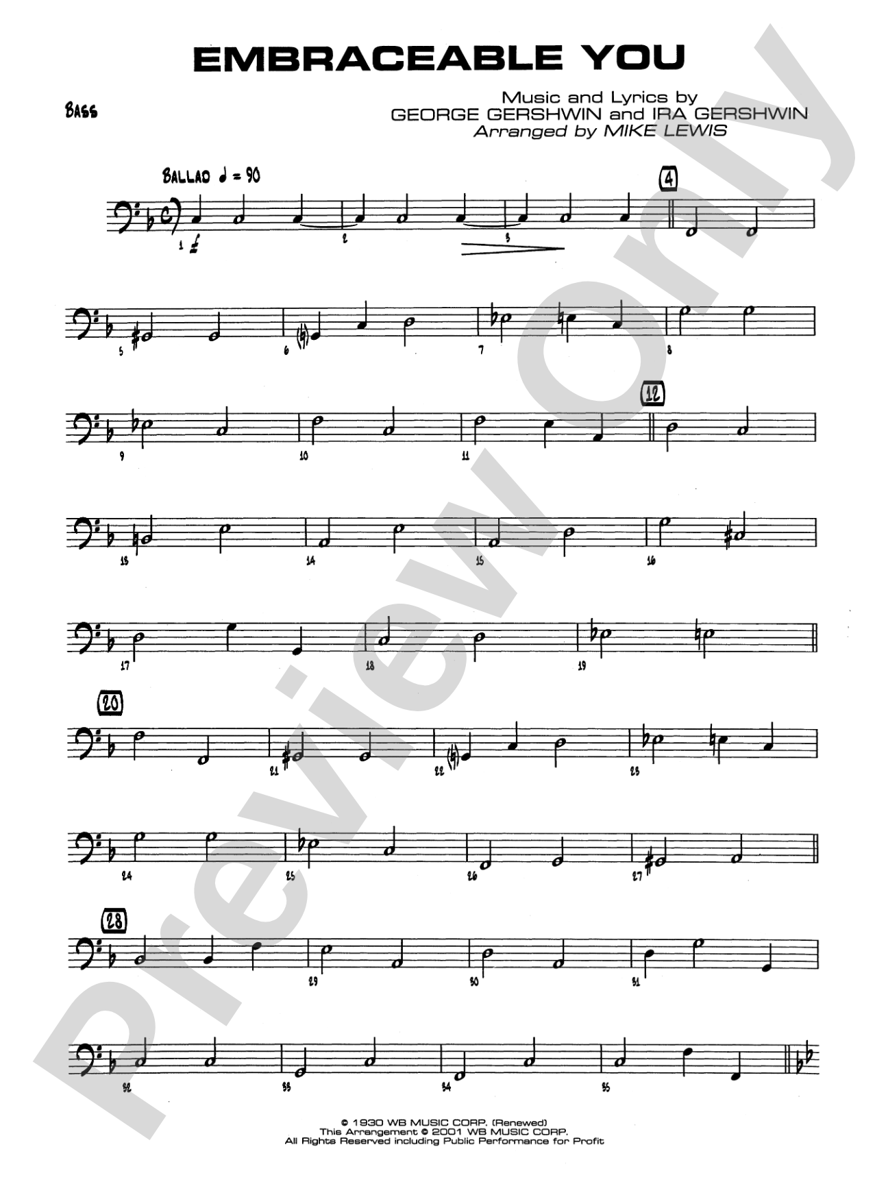 Embraceable You: String Bass
