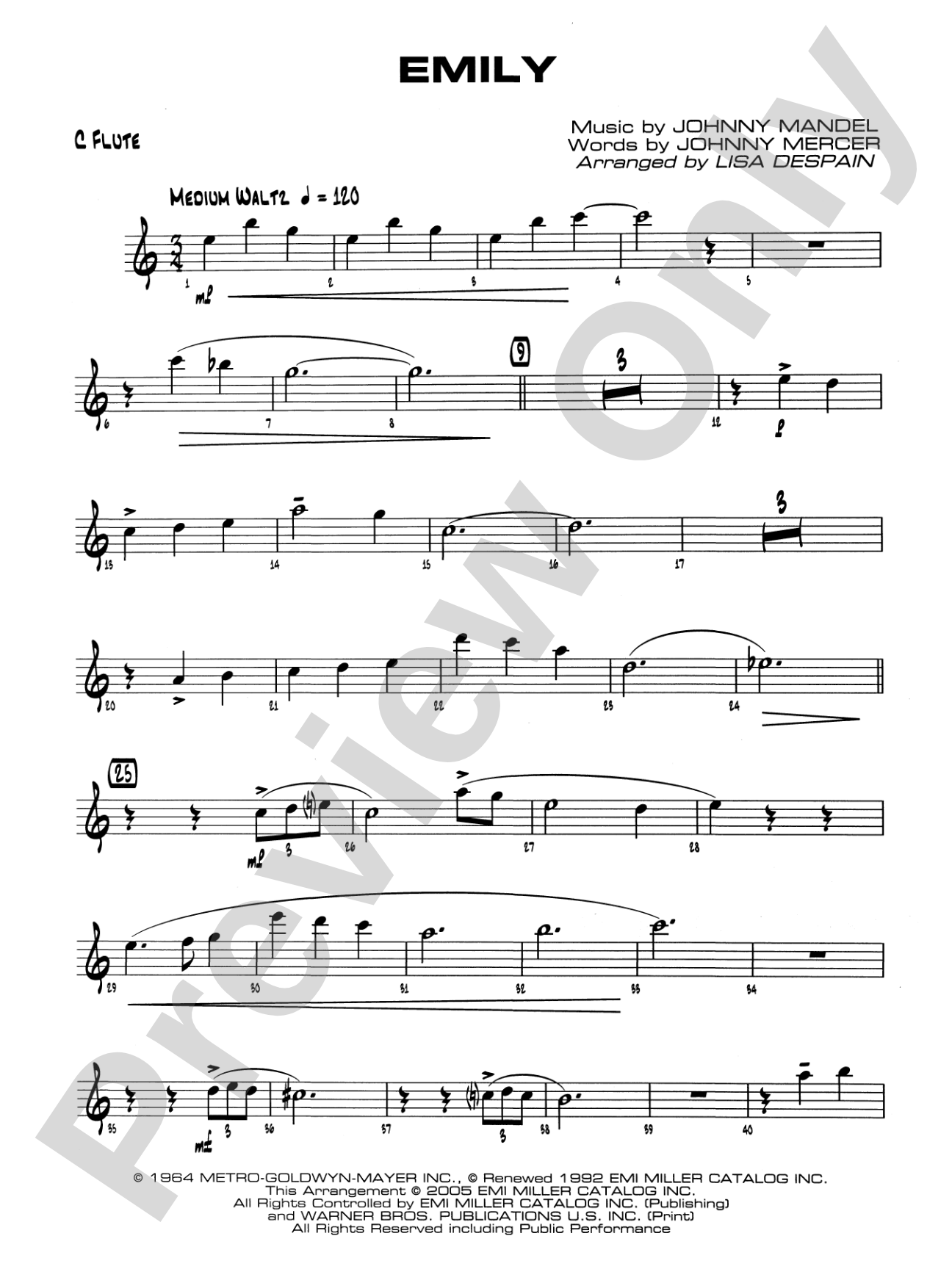 Emily: Flute
