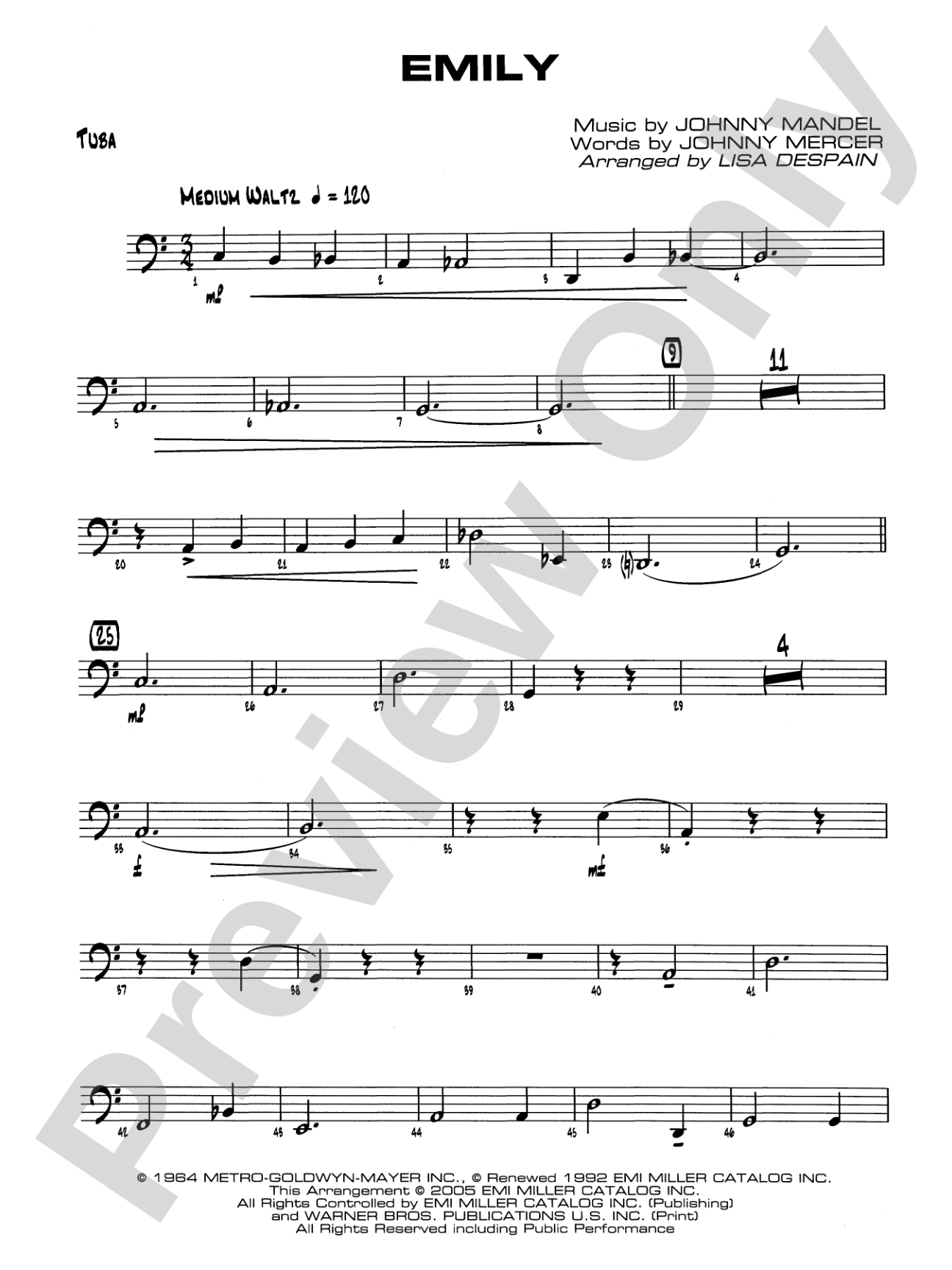 Emily: Tuba