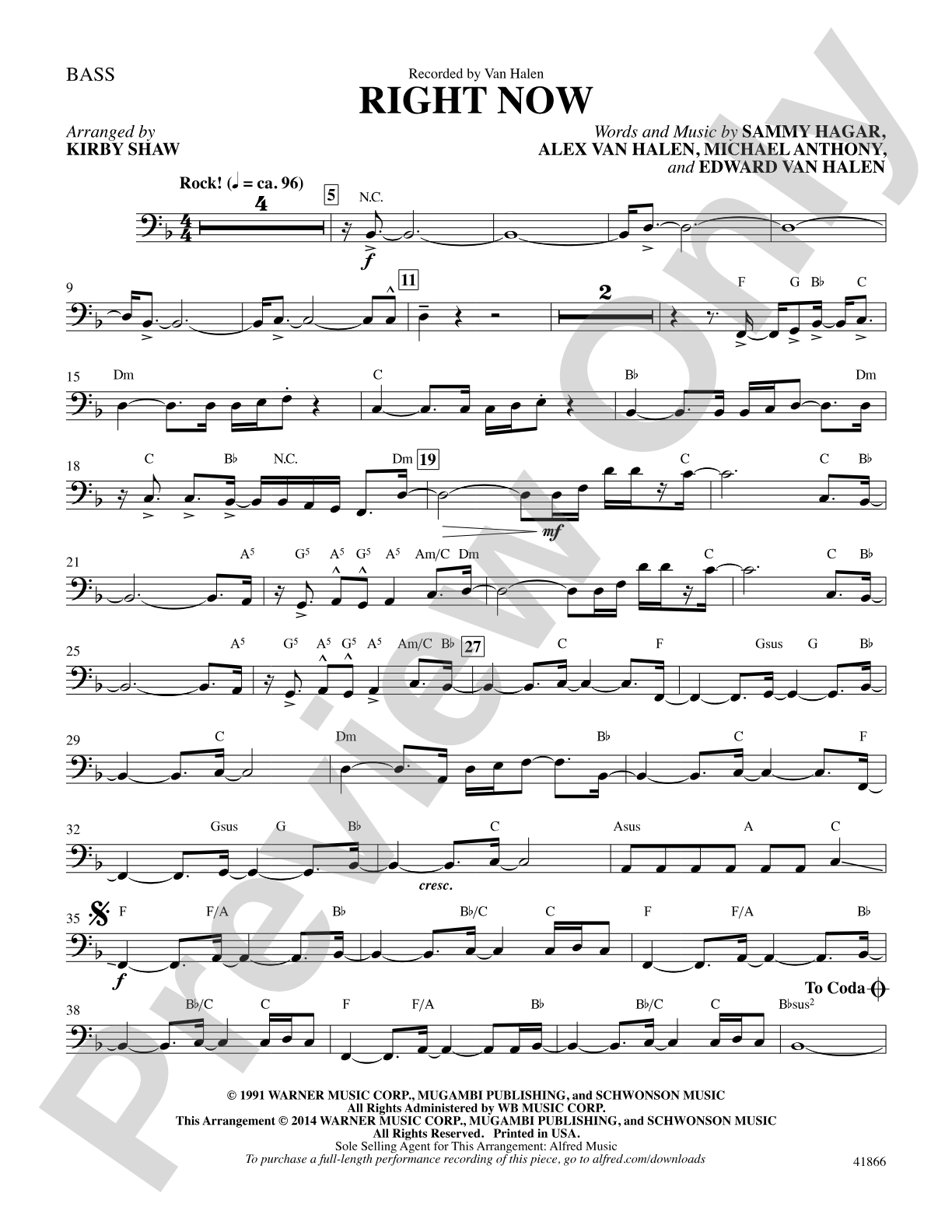 Right Now: Bass: Choral SoundPax