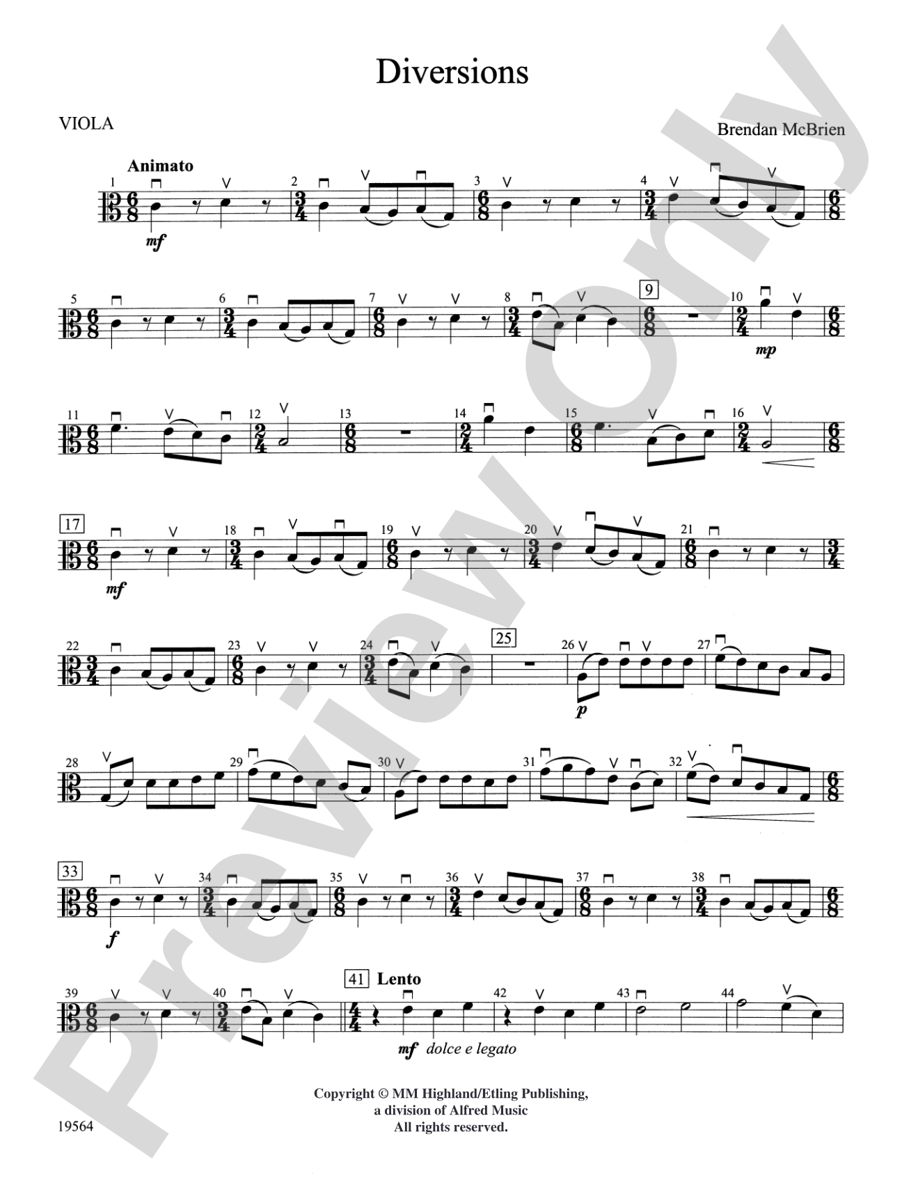 Diversions: Viola