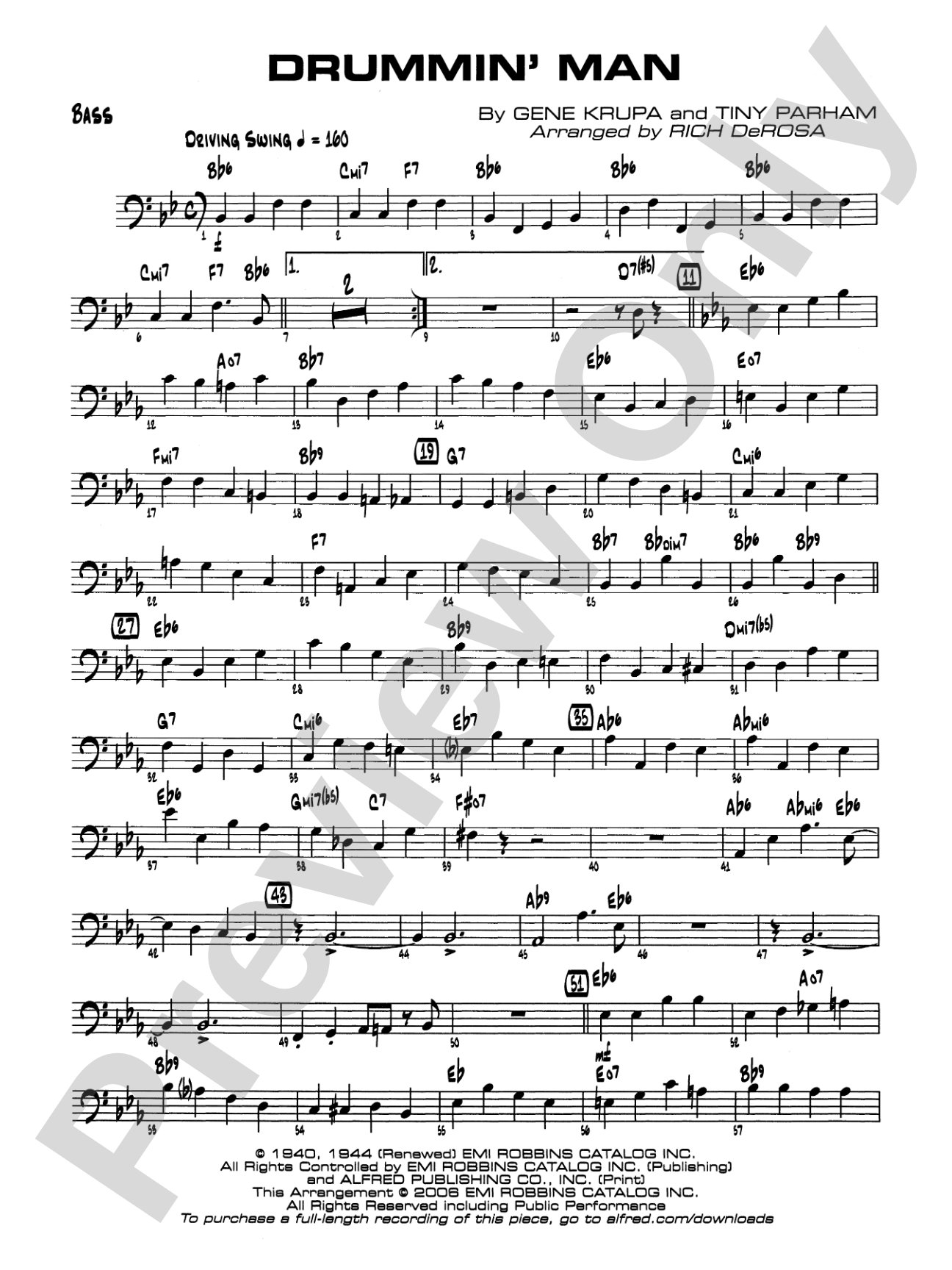 Drummin' Man: String Bass