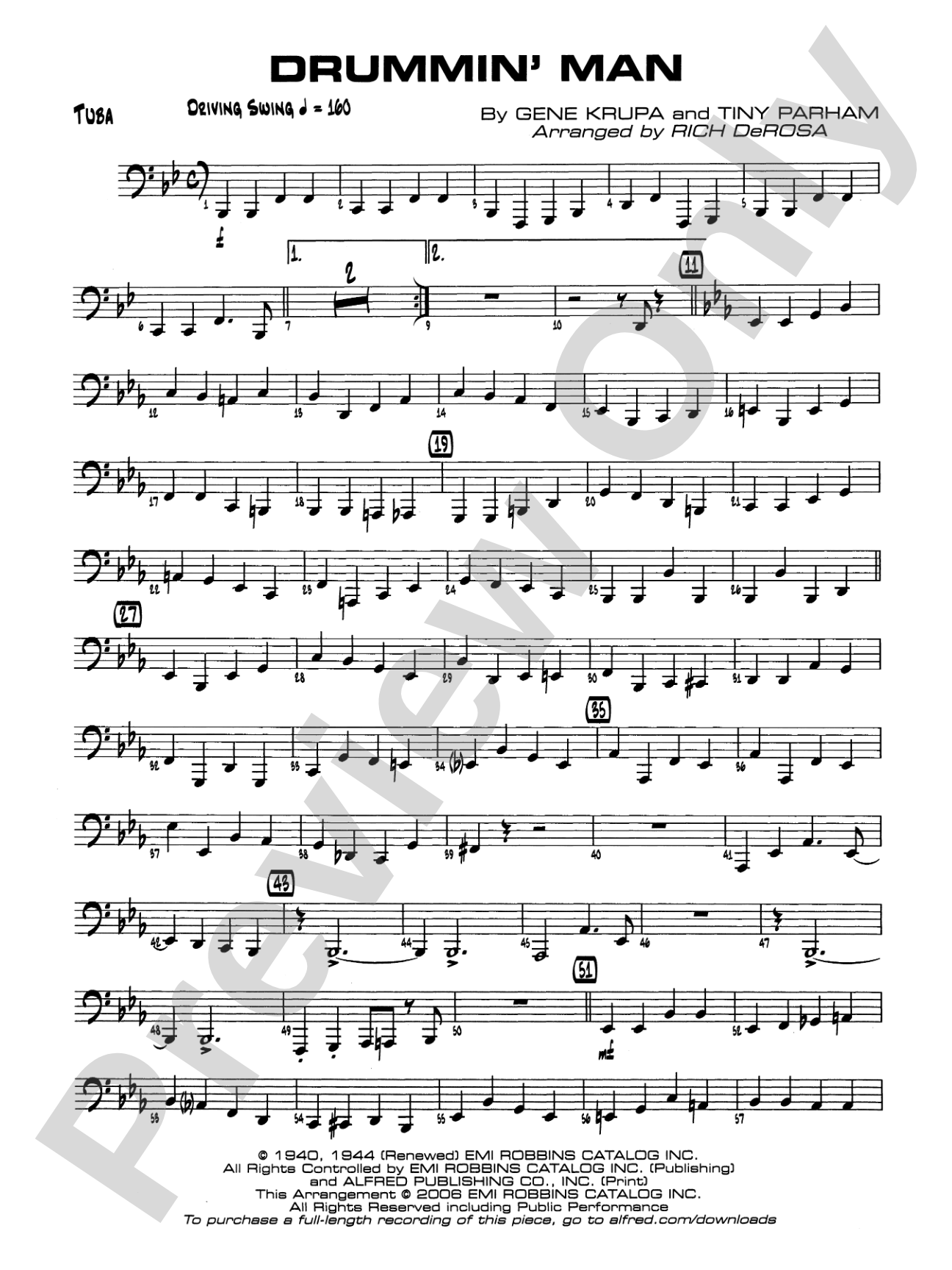 Drummin' Man: Tuba