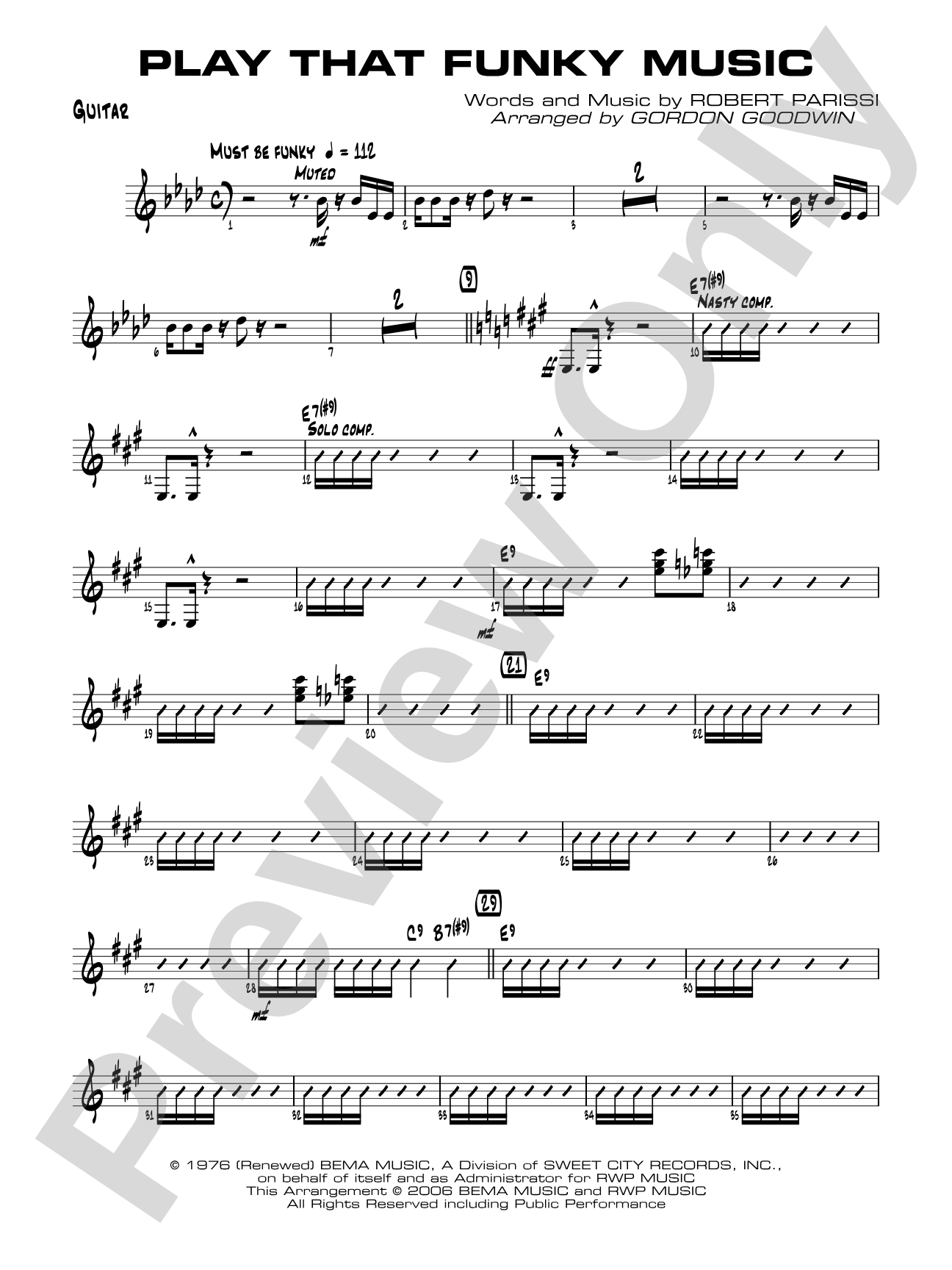 Play That Funky Music: Guitar