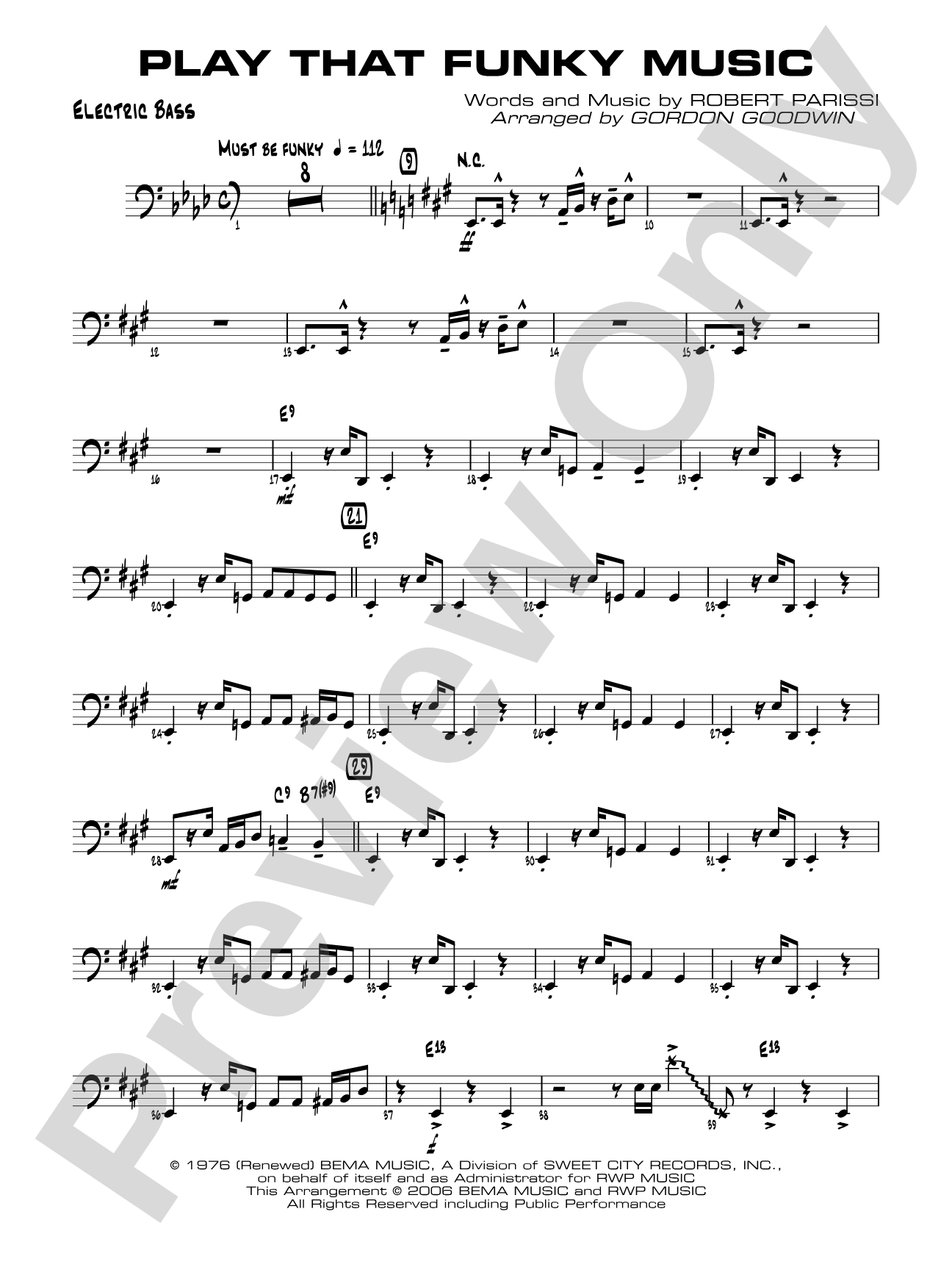 Play That Funky Music: String Bass