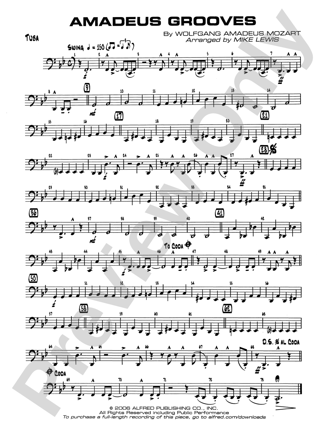 Amadeus Grooves: Tuba