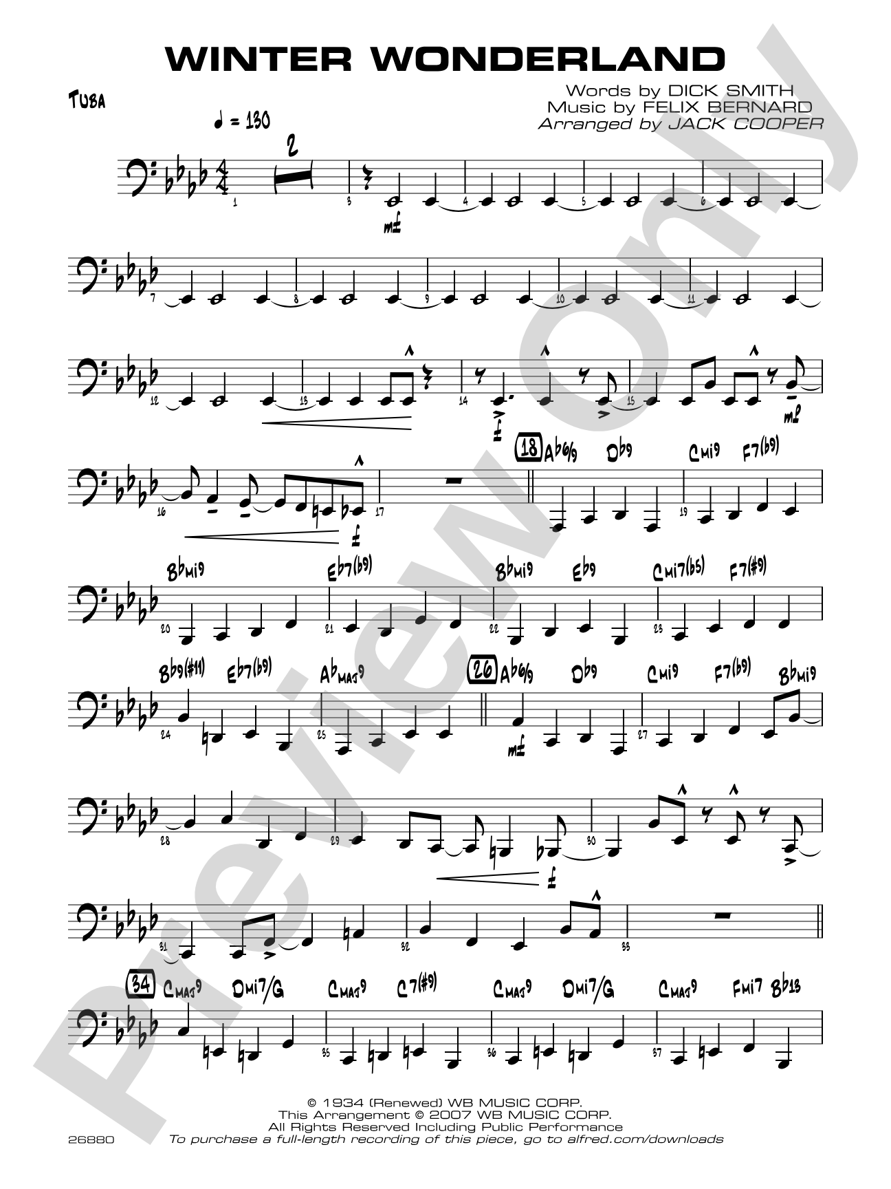 Winter Wonderland: Tuba