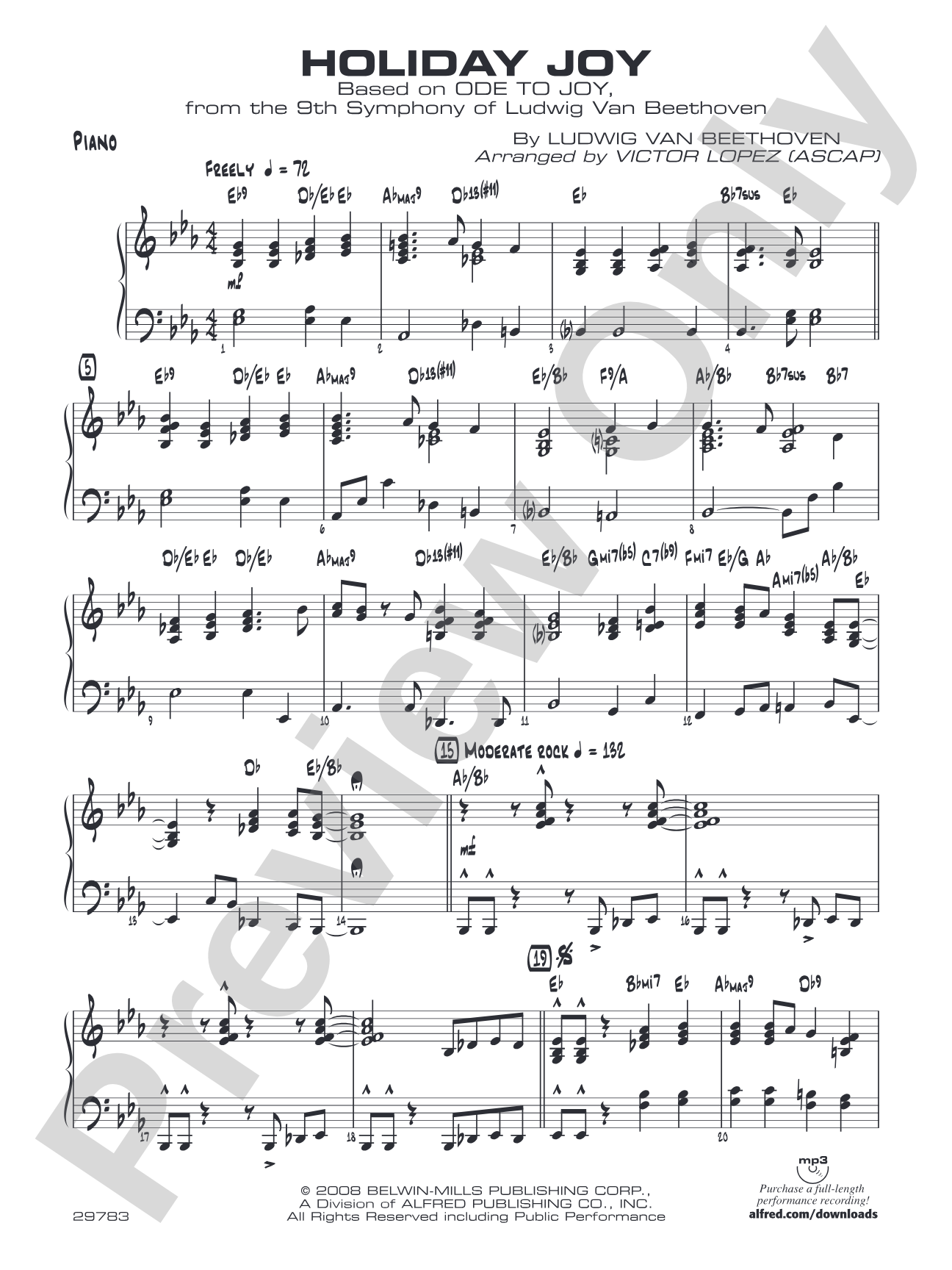 Holiday Joy: Piano Accompaniment
