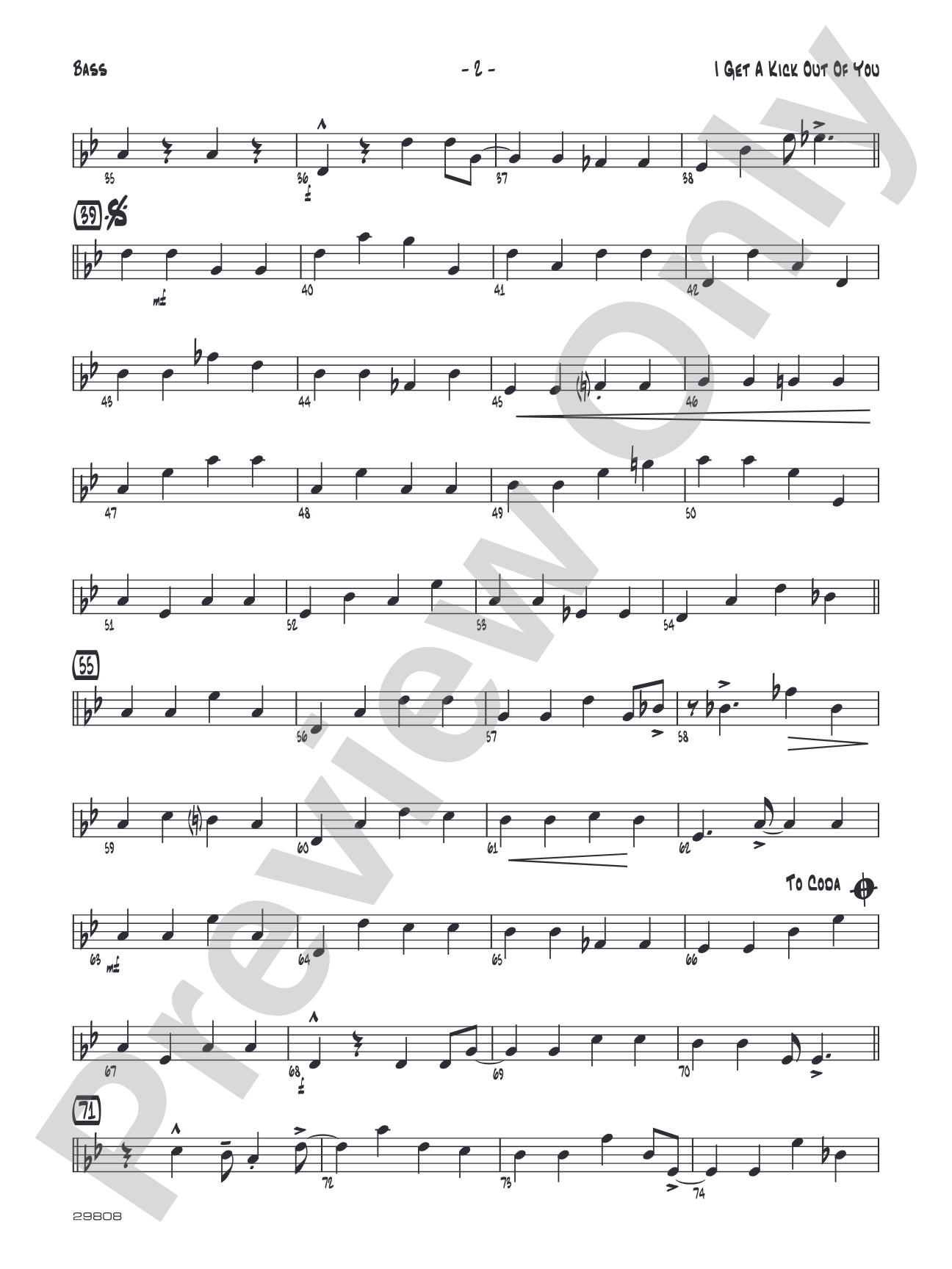 I Get a Kick Out of You: String Bass