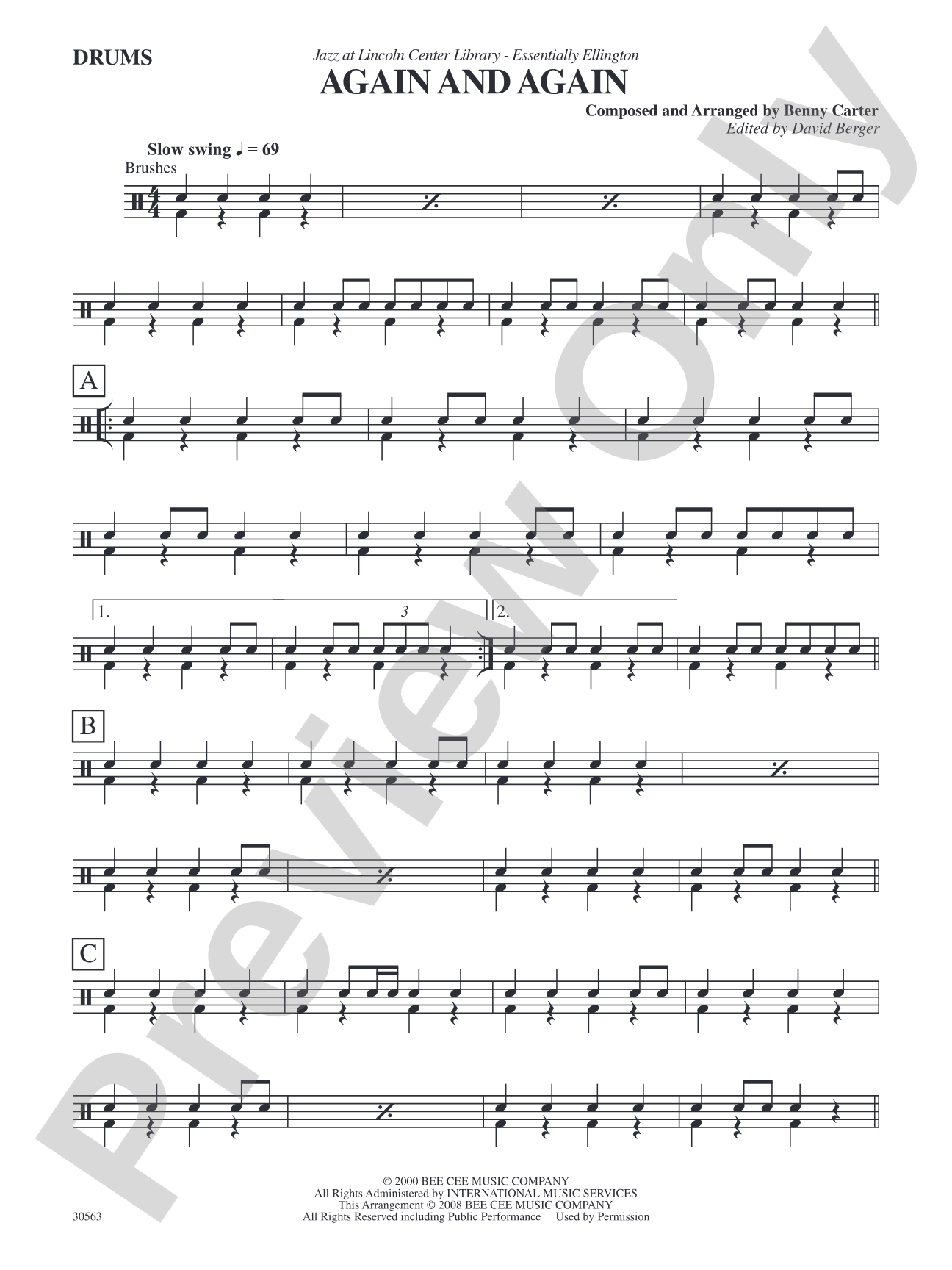 Again and Again: Drums