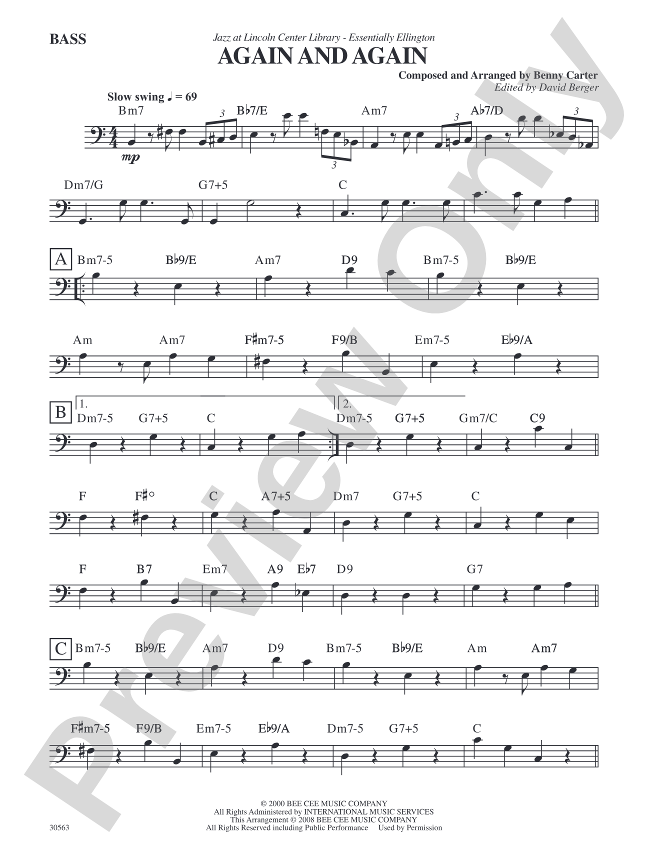 Again and Again: String Bass