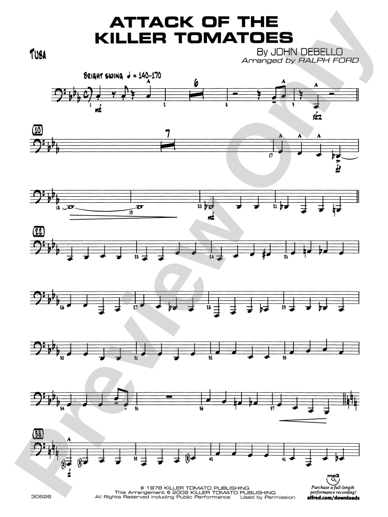 Attack of the Killer Tomatoes: Tuba