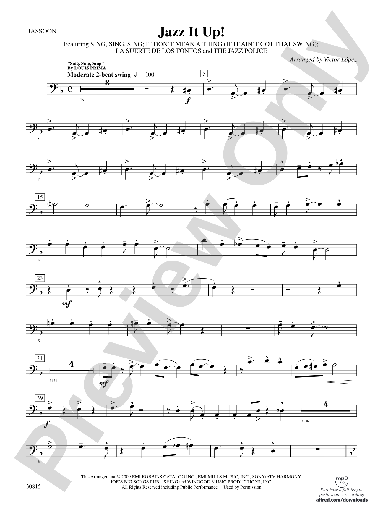 Jazz It Up!: Bassoon