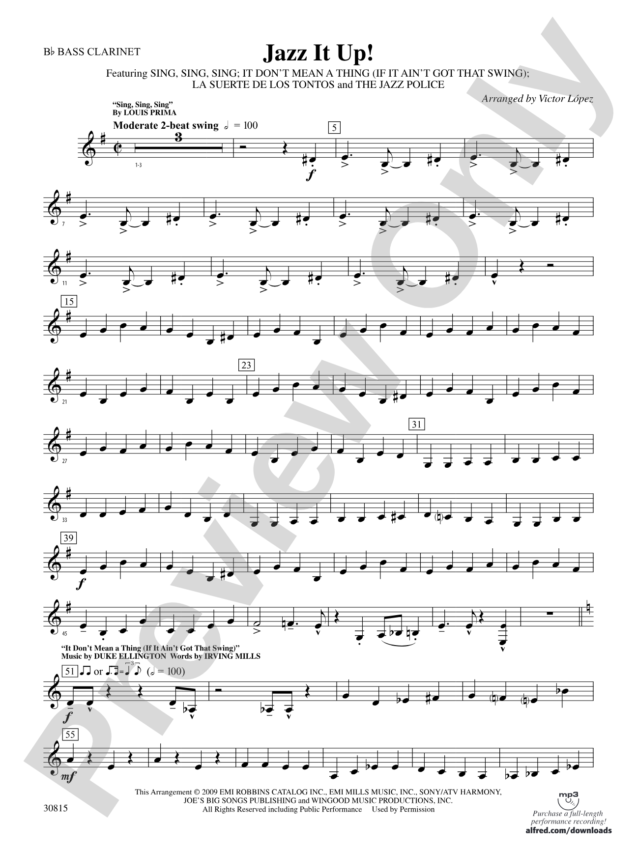 Jazz It Up!: B-flat Bass Clarinet