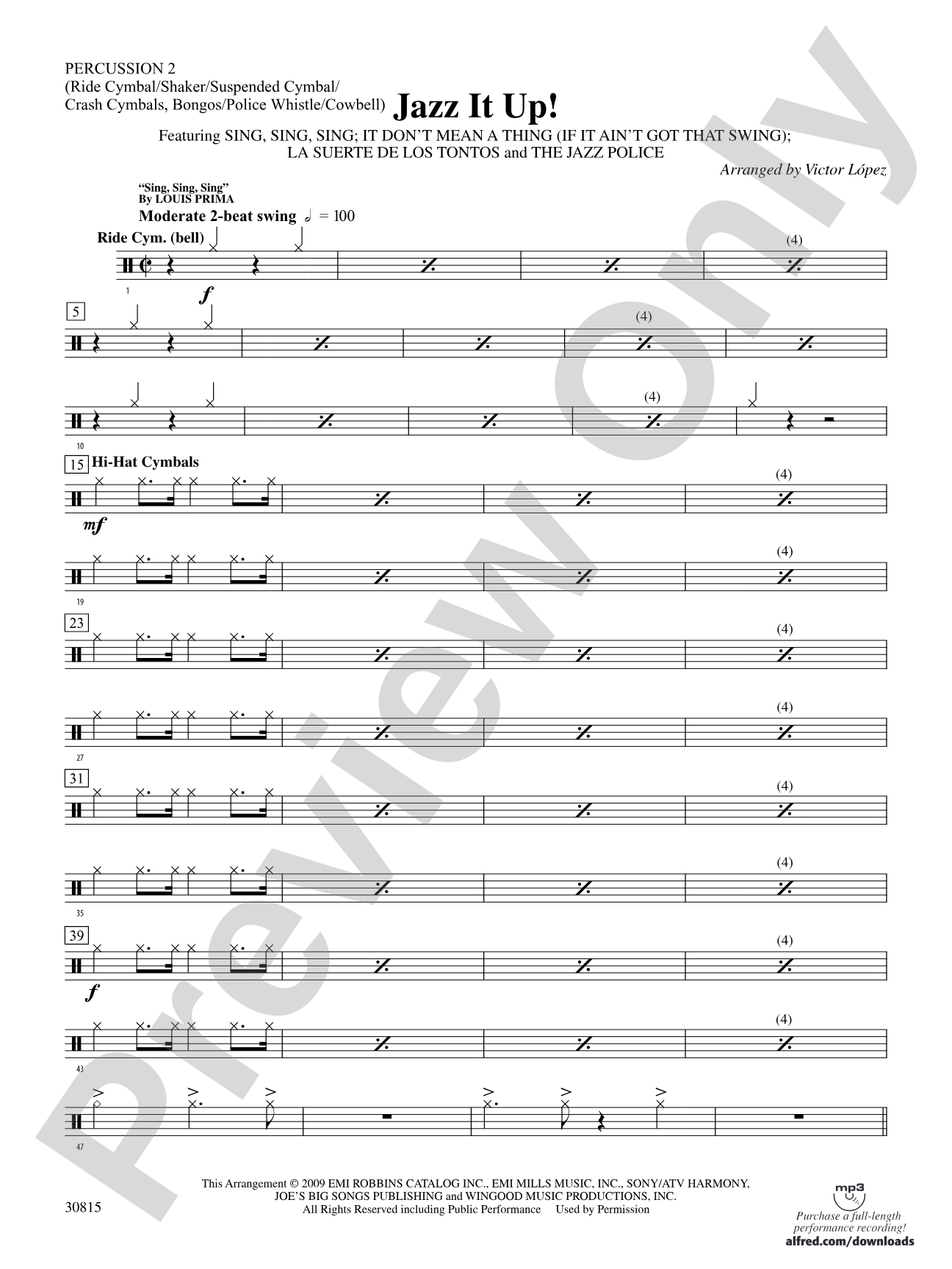 Jazz It Up!: 2nd Percussion