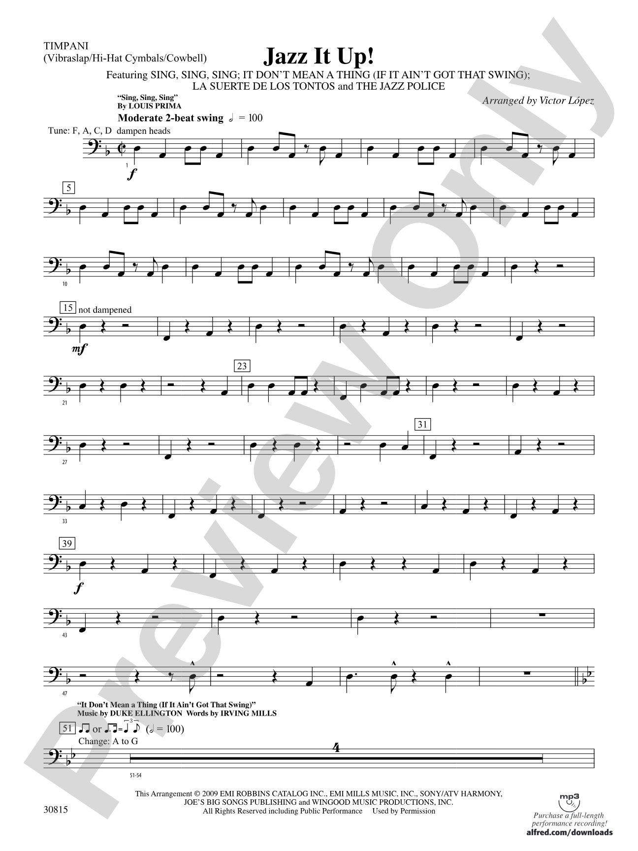 Jazz It Up!: Timpani