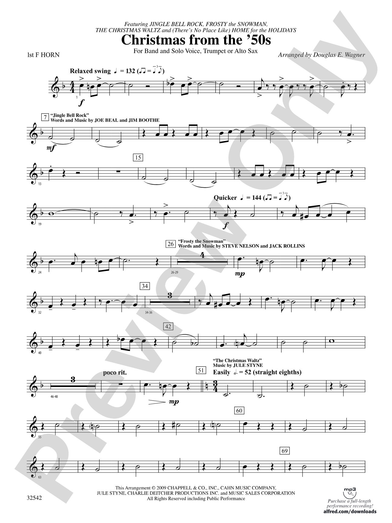 Christmas from the '50s: 1st F Horn
