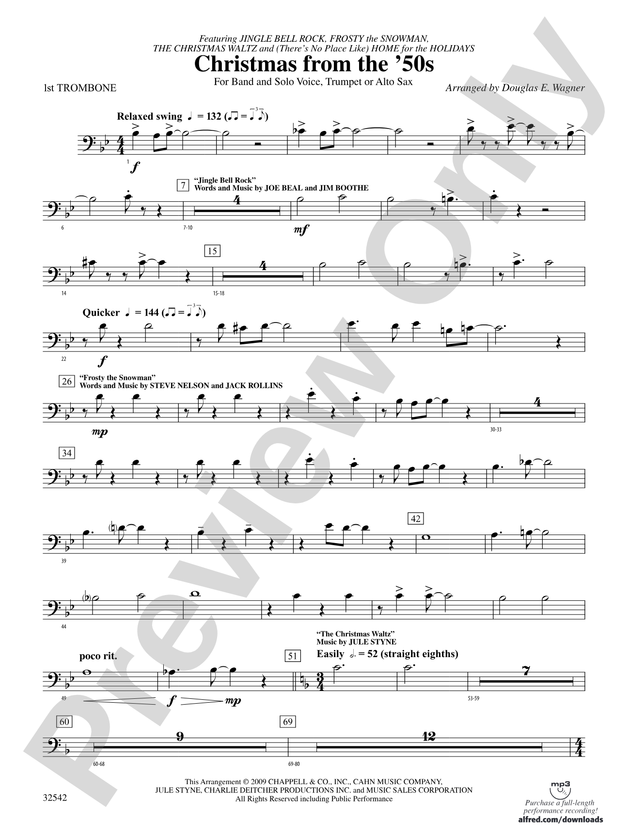 Christmas from the '50s: 1st Trombone