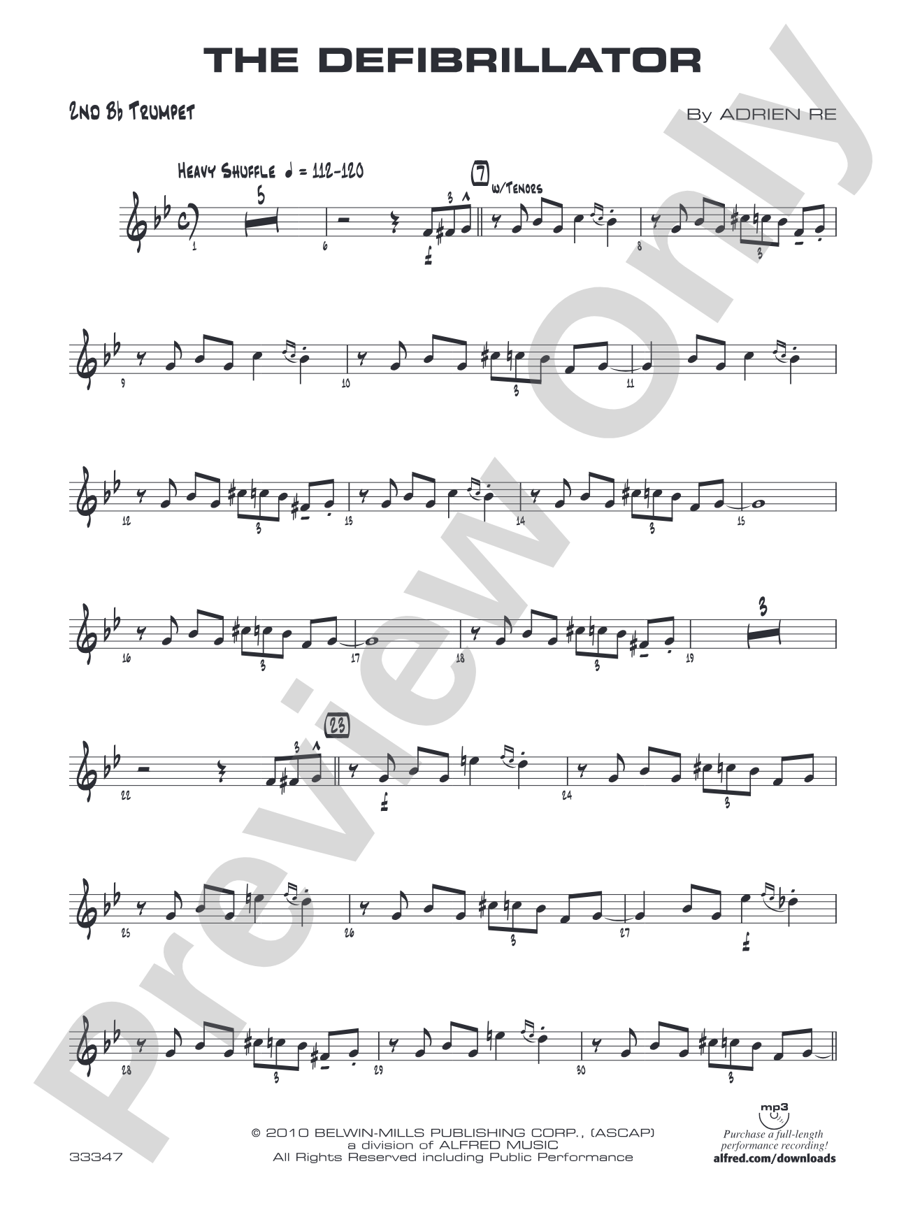 The Defibrillator: 2nd B-flat Trumpet
