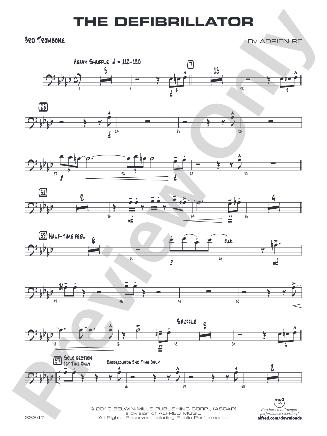 The Defibrillator: 3rd Trombone