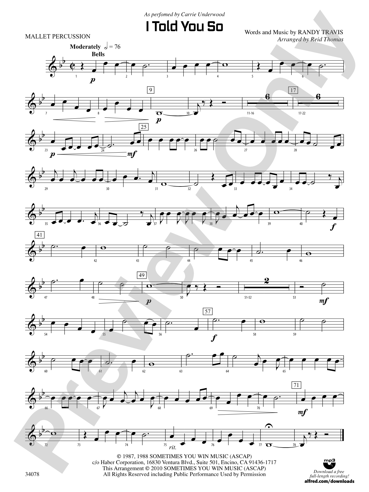 I Told You So: Mallets