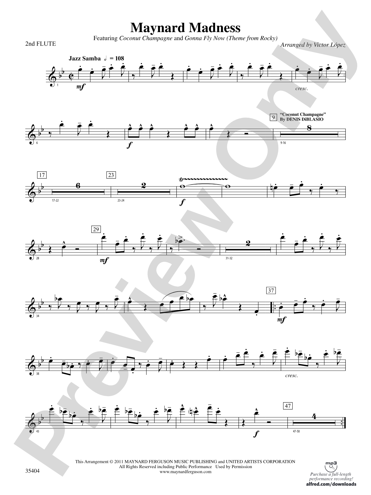 Maynard Madness: 2nd Flute