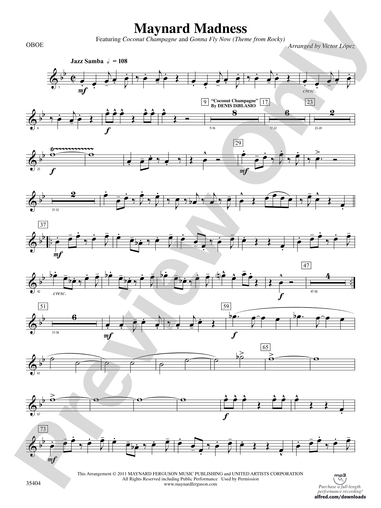 Maynard Madness: Oboe