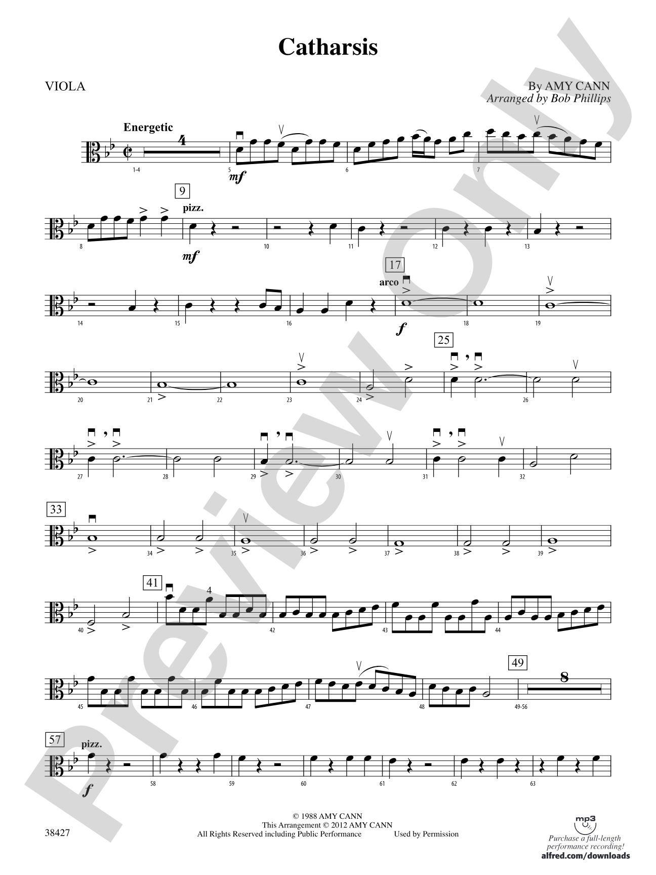 Catharsis: Viola