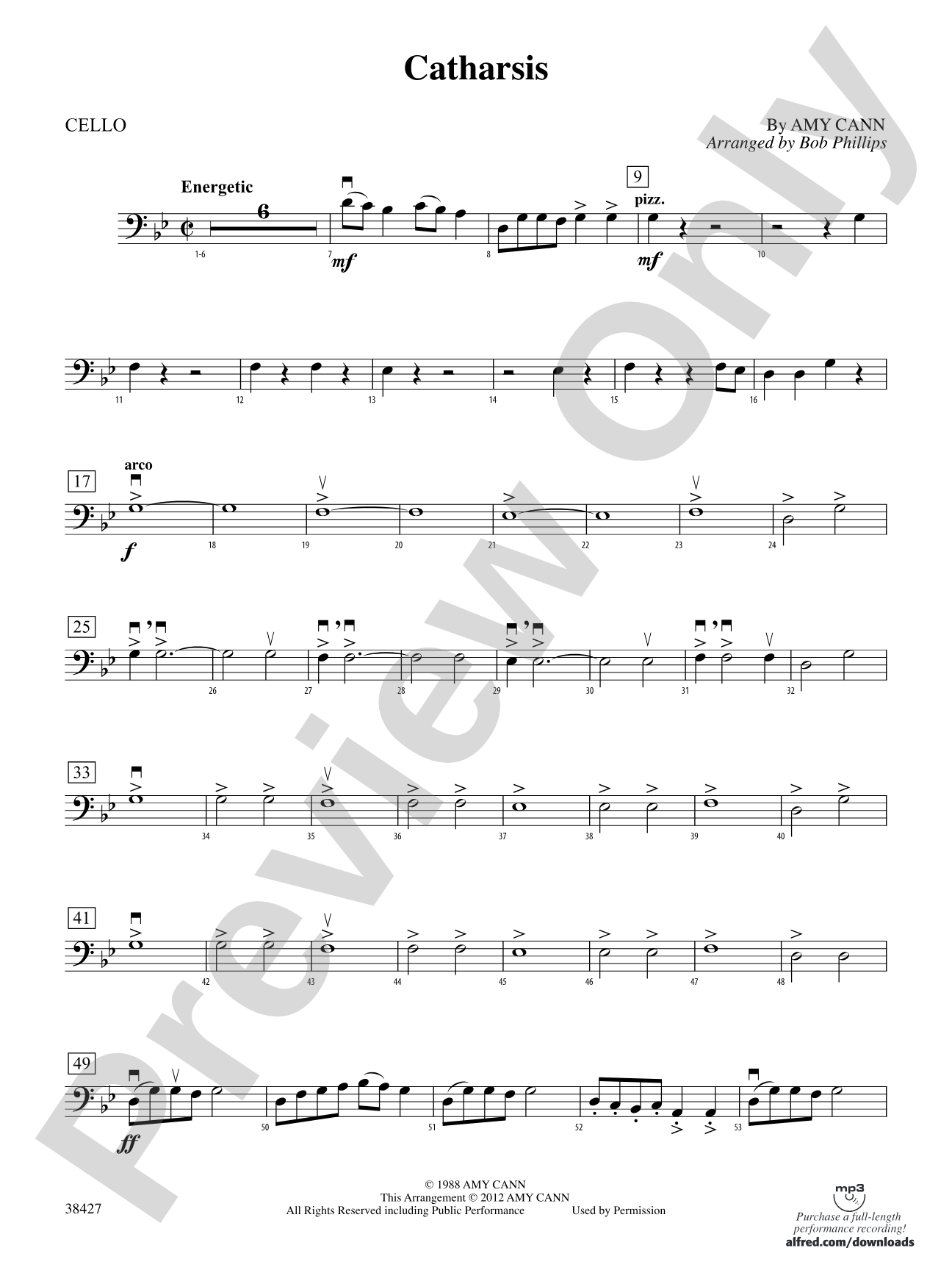 Catharsis: Cello