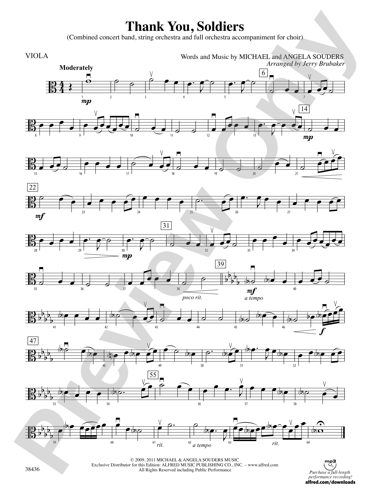 Thank You, Soldiers: Viola