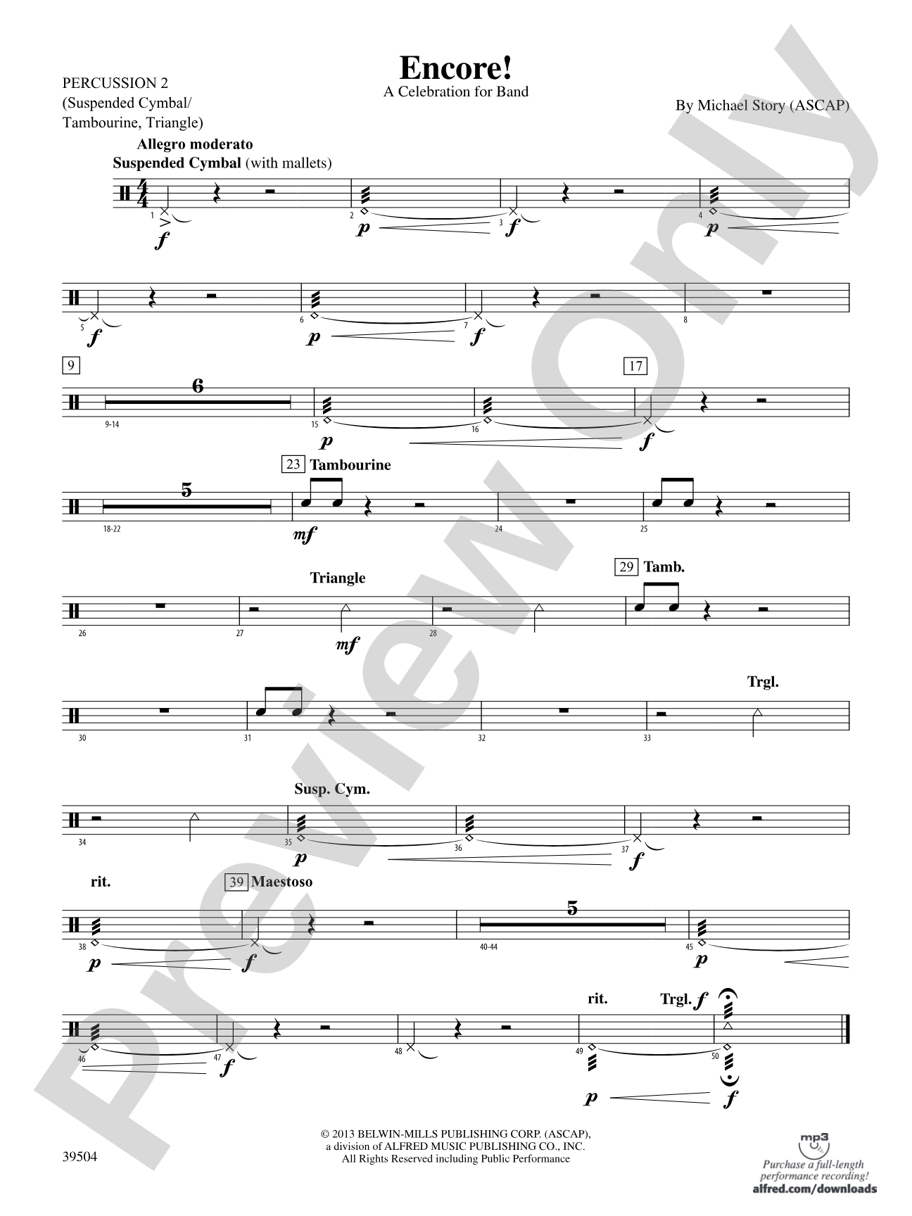 Encore!: 2nd Percussion