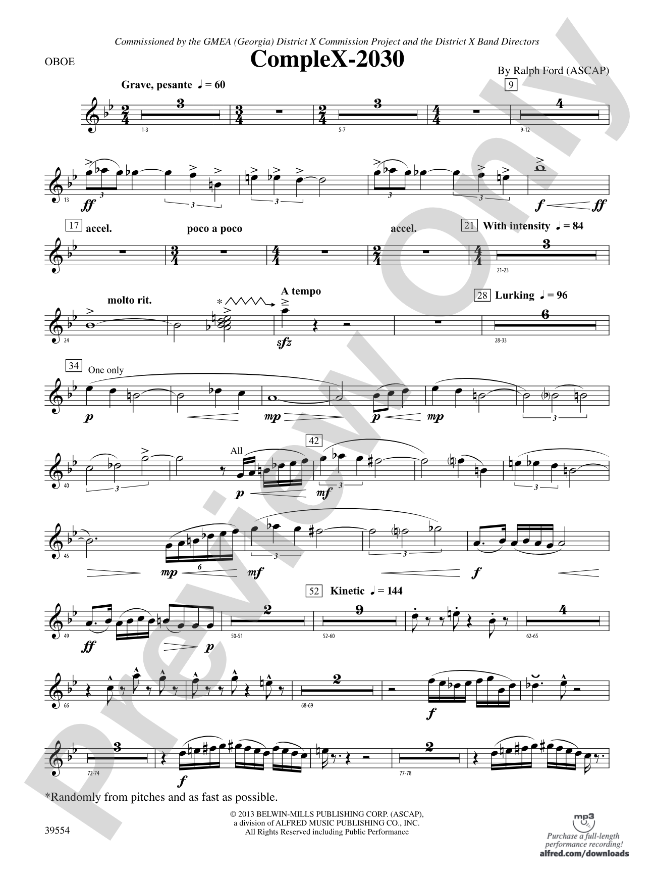 CompleX-2030: Oboe