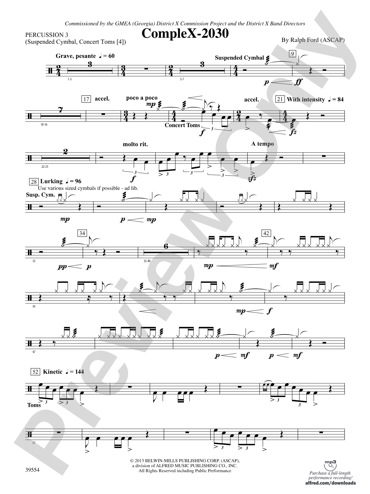 CompleX-2030: 3rd Percussion