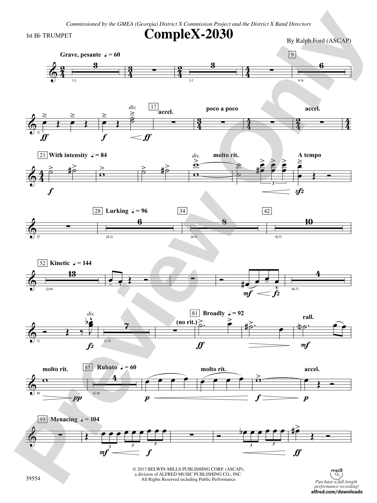 CompleX-2030: 1st B-flat Trumpet