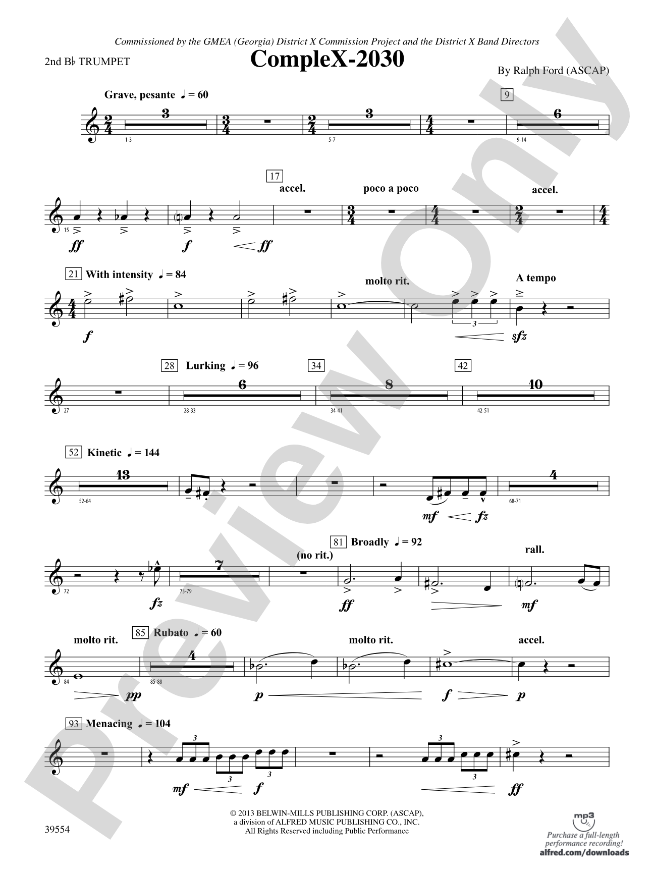 CompleX-2030: 2nd B-flat Trumpet
