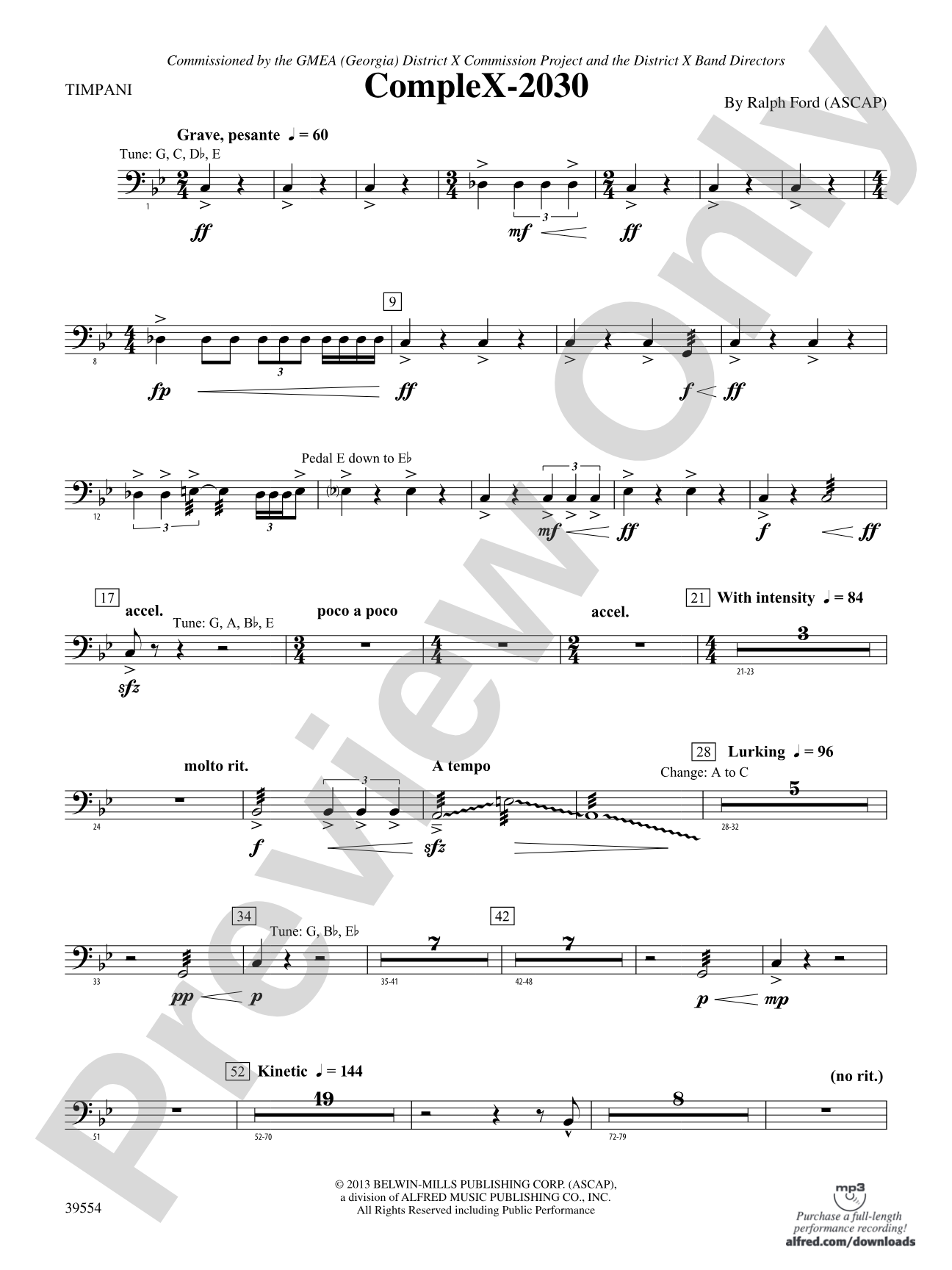 CompleX-2030: Timpani
