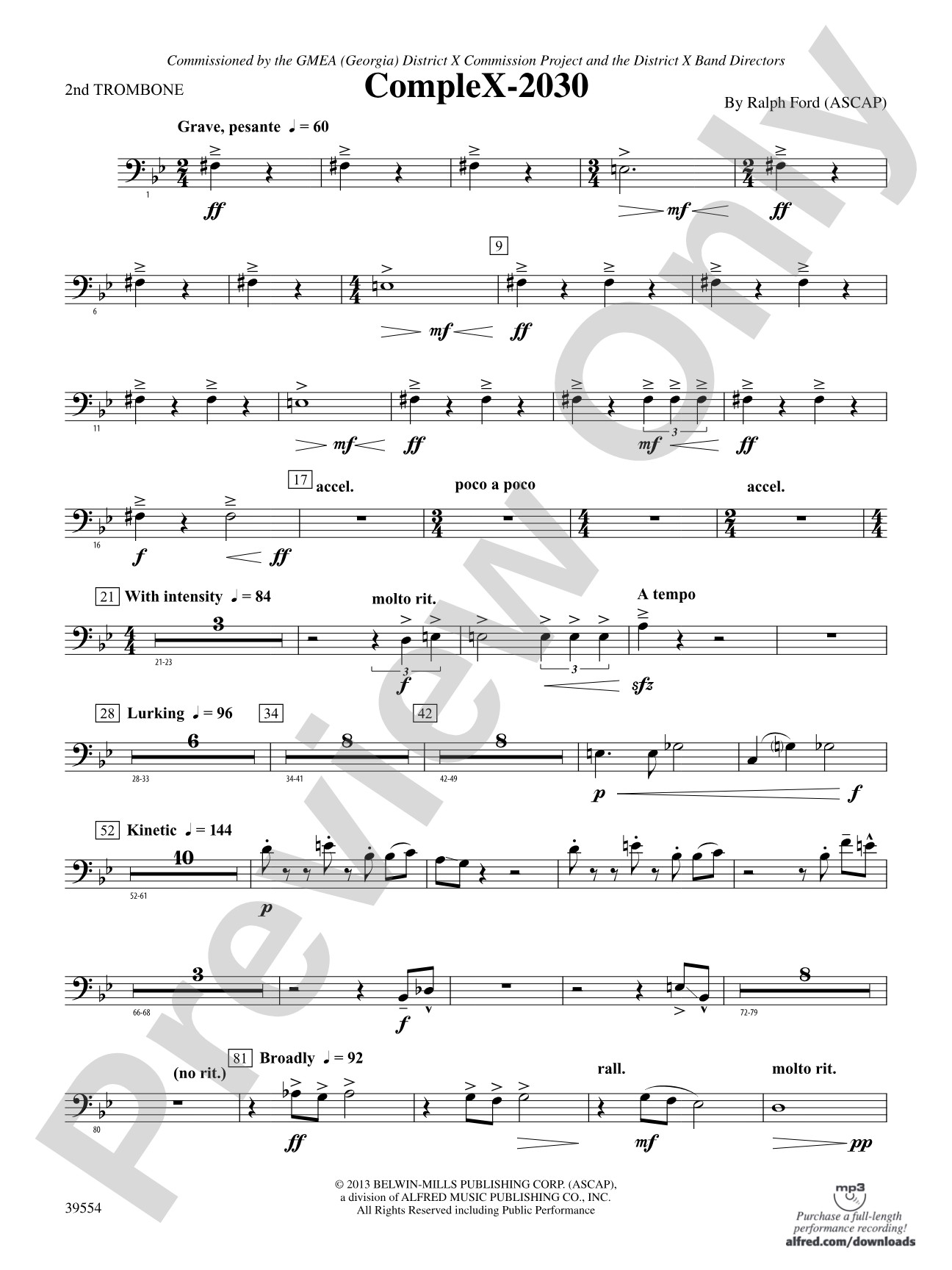 CompleX-2030: 2nd Trombone